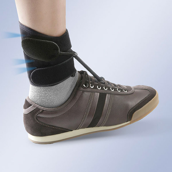 releveur de pied dynamique sur chaussure Boxia de Orliman